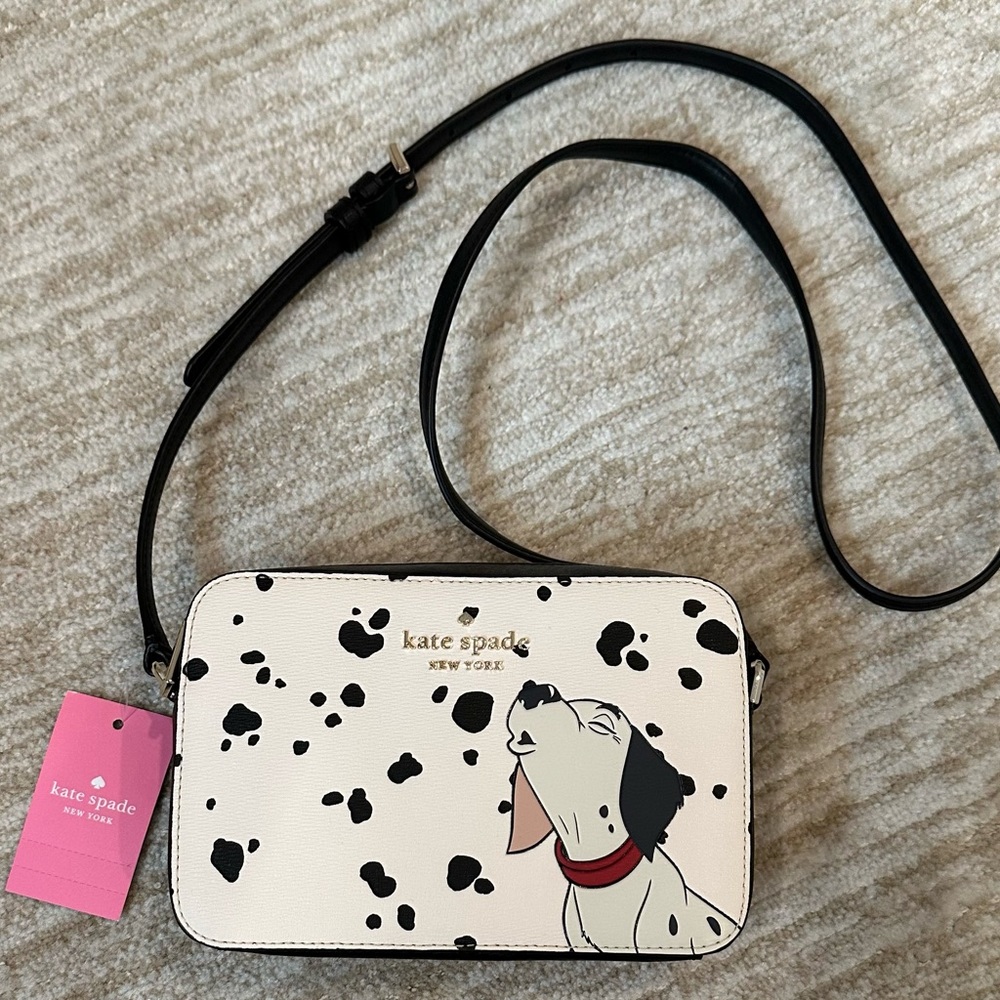 101 Dalmatians x Kate Spade crossbody camera bag
